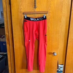Violaco Men's Vibrant Red Joggers